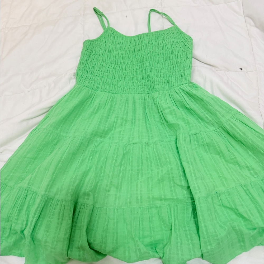 American Eagle Outfitters Lime Green Kids Dress